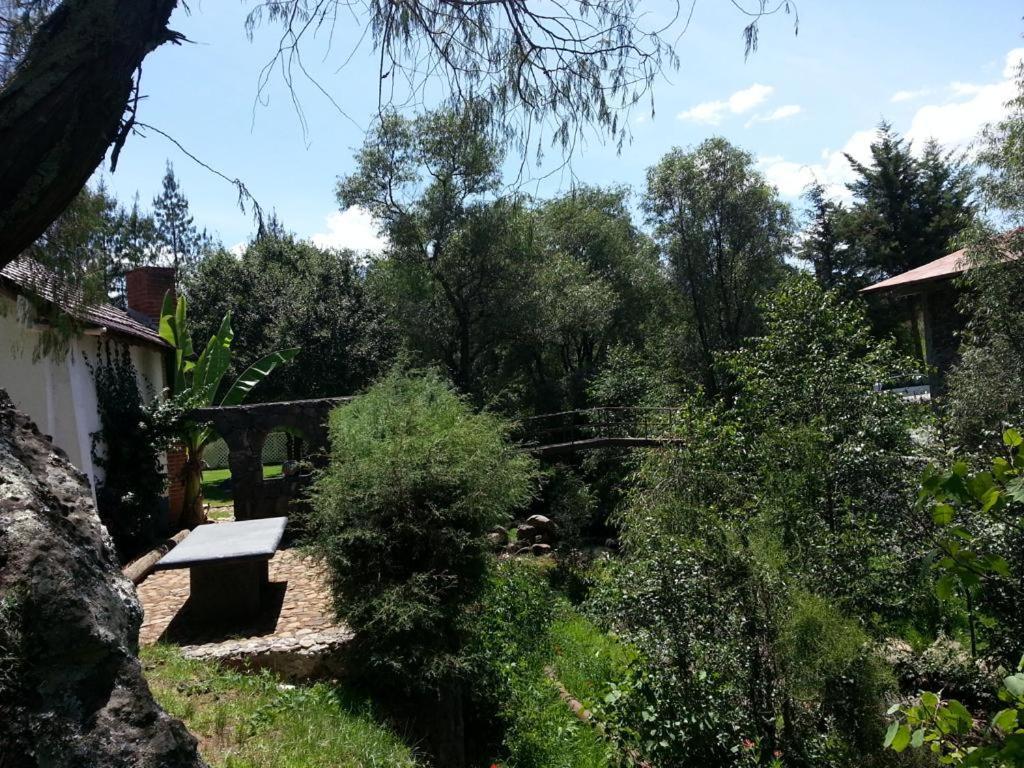 Cabana Del Rio Huasca de Ocampo Exterior foto