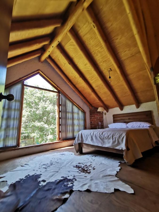 Cabana Del Rio Huasca de Ocampo Exterior foto